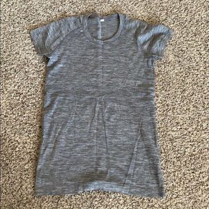 Grey Lululemon Swiftly Tech Short Sleeve Shirt